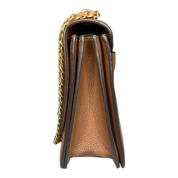 Tory Burch Britten Leather Chain Shoulder Bag - Picture 5 of 13